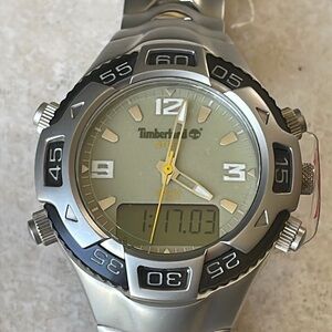 Timberland men battery water resistant 100m stainless steel DT